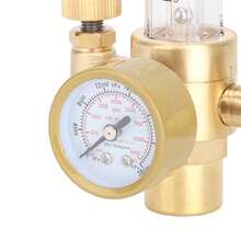 Regulador de presión de argón, medidor de flujo de alta precisión, regulador de gas para soldadura y corte. - A - Ver 7