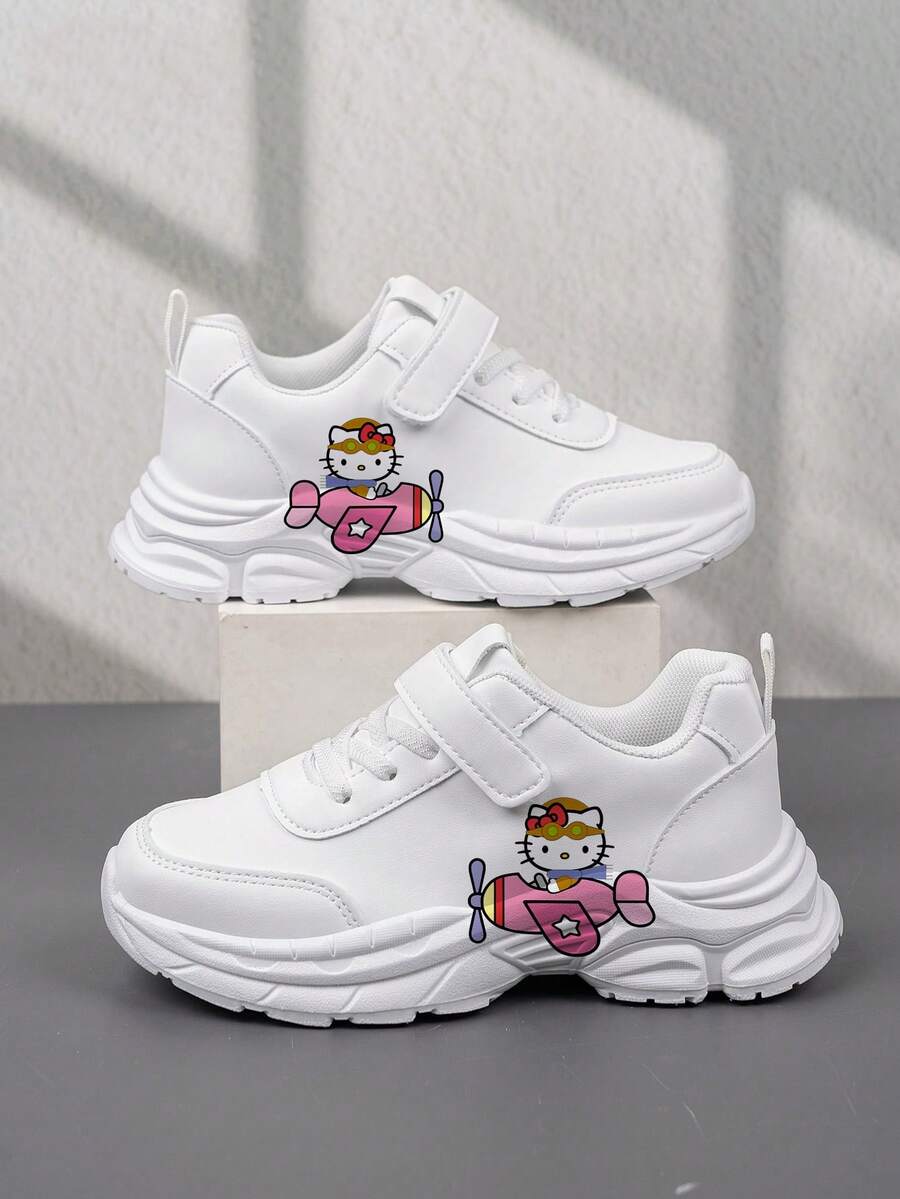 SANRIO 儿童多功能卡通印花运动鞋 - 白色 - 查看 1