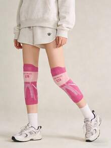 1/6 Pairs Anti-Slip Shock Absorbing Sweat-Wicking Running, Jumping Rope, Fitness Knee Pads - Multicolor - View 6