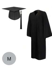 2pcs/1pc Tassel Graduation Cap Gown Set, Suitable For Students Graduation Season, Graduation Party, For Men And Women,Essential For Graduation Party - Multicolor - View 10