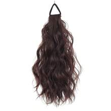 Dây buộc tóc bện lượn sóng co giãn, dây chun buộc tóc đuôi ngựa xoăn bồng bềnh, dây buộc tóc giả bện kiểu đuôi ngựa HA2888 - Nhiều màu - Xem 10