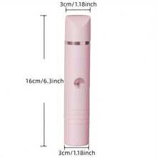 1pc Women's Dual-Head Electric Shaver, USB Rechargeable Portable Body Trimmer And Razor Suitable For Sensitive Areas (Bikini, Underarms, Face), Fine Mini Epilator For Smooth Skin - Beraneka warna - View 6