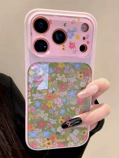 Stylish Spring Oil Painting Colorful Flowers Phone Case Compatible With IPhone 17ProMax 17Pro 17 16ProMax 16Pro 16 15 14 Pro Max Back Cover For Girl Gift