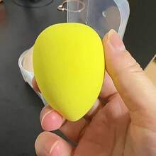 1PCS Makeup Sponge, Super Soft Foam, Easily Mix Foundation, Powder, Cream, Reusable, Washable, Soft And Delicate Water Drop Shape, Concealer Does Not Absorb Powder, Dry And Wet Dual Use, Foundation Makeup, Powder Puff,Makeup Sponge,Makeup Accessories,Esponjas Para Maquillaje,Powder Puff,Makeup Accessories,Cheap, - 隨機 - 查看 1