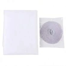 OBOVAY 1pc Self-Adhesive Anti-Mosquito Window Screen, Easy To Install, DIY Anti-Mosquito Net Curtain With Hook And Loop, Durable Mesh, Suitable For Home Insect Protection - Multiple Styles - View 9