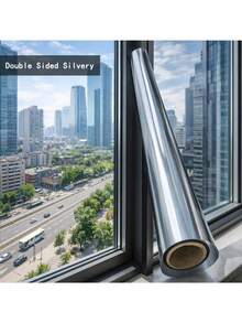 静电吸附隔热膜，可定制窗户玻璃贴膜，防紫外线隐私遮阳贴，适用于阳台、卧室、办公室 - A - 查看 4
