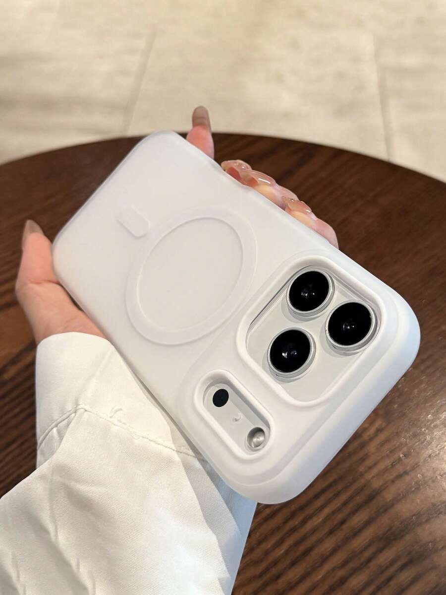 VRNOEI 奢华哑光多巴胺果冻磁吸手机壳，兼容 16/15/11/12/13/14/17 Pro Max Plus/17 AIR，防震保护，支持磁吸无线充电