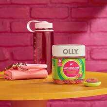 OLLY Metabolism Gummy Rings, Apple Cider Vinegar, Vitamin B12, Chromium, Chewable Supplement, Apple Flavor - 30 Count - 30 片裝(1 盒) - 查看 5