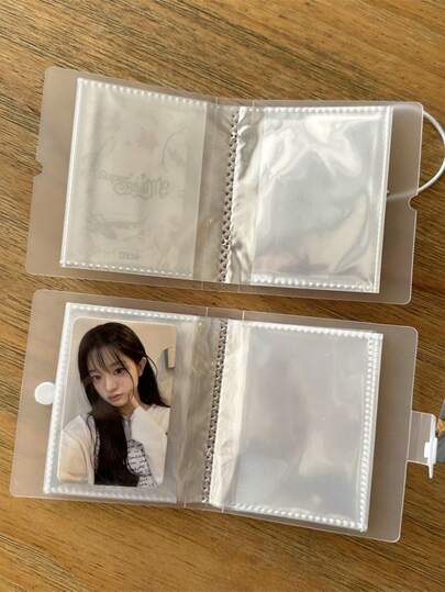 1 PC Albums For 3-Inch Photocards Can Store 32 Images, Ideal For Fans Of Idols, Serving As A Collectible Organizer With A Secure Clasp. Perfect For Preserving Memories During Travels, Weddings, Birthdays, Christmas, And Valentine'S Day