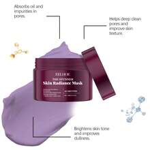 Mascarilla facial hidratante e iluminadora, hidratante, humectante, reafirmante y nutritiva para la piel del rostro, mascarilla de tratamiento tipo crema. - Mascarilla facial - Ver 2