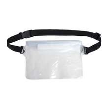 防水腰包 水下手机包 游泳包 滑雪漂流潜水单肩腰包 三层透明干式保护袋 沙滩露营 - 彩色 - 查看 17