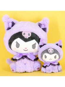 SANRIO 蹲腿系列包括儿童毛绒娃娃、黑耳挂件、旋律包挂件、生日礼物、抱枕、圣诞派对礼物、伴手礼、家具、卧室装饰，适合亲子互动，可作为娃娃纪念品和情人节礼物。 - 彩色 - 查看 7