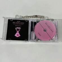 热门K-POP迷你专辑挂件NFC盒：《DEADLINE》、《BANG BANG》、Hearts2Hearts《RUDE!》、《ARIRANG》迷你CD专辑盒、链条DVD盒、NFC CD盒、明星粉丝周边DIY纪念迷你CD挂件钥匙扣 - 彩色 - 查看 7