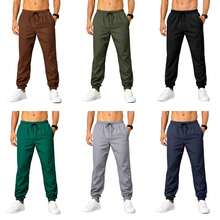 Men's Athletic Tactel Pants With Pockets – Lightweight, Comfortable - ASSORTED - View 1