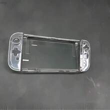 1个Switch2透明防震游戏机保护壳，PC硬壳TPU软手柄保护套，完美设计，增强握持感，节日和生日的理想礼物 - 查看 2