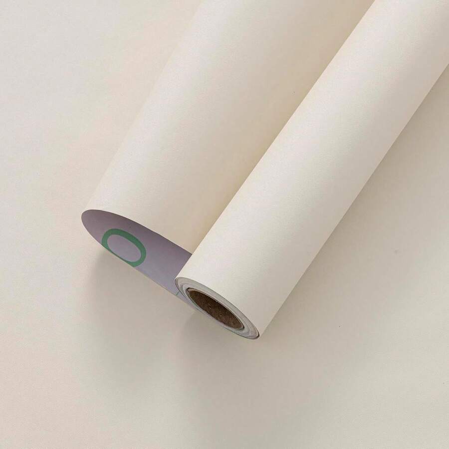 1 Roll Of Matte Texture Peel And Stick Wallpaper, Waterproof Self-Adhesive Removable Wall Sticker, Suitable For Cabinet Door Desktop, Bedroom, Living Room, Wall Decor, Furniture Renovation And Home Decoration, Decorative Wall Stickers, Room Decoration