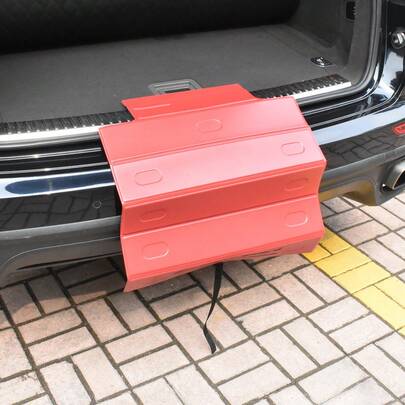 1pc Car Scratch Guard Pad + Foldable Pet Climbing Mat, Suitable For Medium & Large Dogs, High Quality Car & Pet Supplies