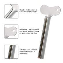 1-6 cái dụng cụ bóp tuýp kem đánh răng bằng thép không gỉ, dụng cụ bóp tuýp kem đánh răng bằng kim loại dùng trong phòng tắm, thuốc nhuộm tóc, mỹ phẩm. - A - Xem 9