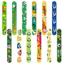 24/64/85/87个装足球拍手腕带，12款足球比赛系列，对手戒指，生日礼物，足球派对，节日派对配饰，节日派对礼物 - 套裝 - 查看 5