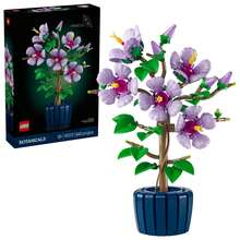 LEGO Icons Planta artificial, set de construcción con flores, regalo de decoración del hogar para adultos, colección botánica, gran regalo para cumpleaños y aniversario para ella y él, set de juguete de flores LEGO - Multicolor - Ver 10