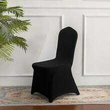 Waterproof Spandex Chair Covers, Elastic Dining Chair Slipcovers, Removable & Washable Polyester Outdoor Chair Covers, Suitable For Party, Banquet, Wedding Events, Hotel (Multiple Classic Colors), Multi-Functional Elastic Polyester Spandex Chair Covers For Dining, Party, Wedding, Banquet And Other Occasions - one-size - View 8