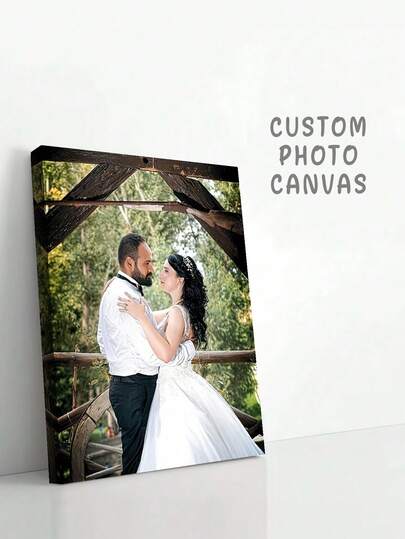 Personalized Photo Canvas Art - Customized Canvas Art Designed For Modern Living Room, Bedroom And Home Office. Made With High-Quality Fabric, Featuring Minimalist Aesthetic Design, Easy To Install And Hang.