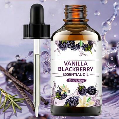 50毫升香草香氛精油，持久留香，清新甜美，适用于香薰机、车载空气清新剂、瑜伽等多种场合，方便携带，随时随地享受棉花糖般的甜美香气。也是馈赠女性的绝佳香氛和礼物。