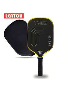 T700 16mm Pickleball Paddle, Made Of Carbon Fiber With Polypropylene Honeycomb Core, Enhances Power To Achieve Ultimate Spin And Consistency - Multicolor - View 8