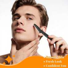 88/60/30pcs Unisex Facial Hair Trimmer, Multi-Function Eyebrow Trimmer & Face Shaver, With Precision Guard & Blades, Suitable For Daily Use Or Travel, Gift, Travel Essential, Affordable Product - Multicolor - View 5