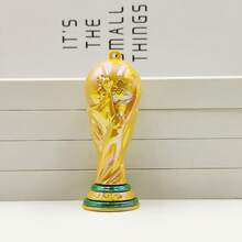 FIFA 电镀大号美国、加拿大和墨西哥世界足球吉祥物钥匙扣，卡通吉祥物吊坠，球迷礼物，桌面摆件，生日礼物，足球派对用品 - 多色 - 查看 12