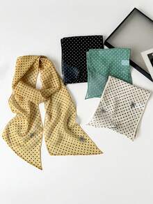 1 chiếc khăn voan mỏng nhẹ thanh lịch dành cho nữ, phụ kiện cổ mềm mại, đa năng dùng để quấn đầu, vai, đi biển, trang trí tóc, lựa chọn lý tưởng để làm phụ kiện cho trang phục - Nhiều màu - Xem 14