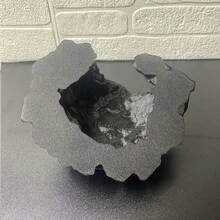 3D Printed/Resin Rock Cave Hideout - Amphibian And Reptile Shelter | Realistic Stone Texture For Aquarium, Lizard And Turtle Terrarium - View 5