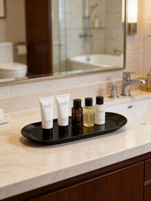 Khay đựng đồ dùng văn phòng, khay đựng mỹ phẩm và trang sức, khay để bàn phòng khách, khay trang điểm phòng tắm, khay đựng nước hoa, son môi và chìa khóa ở lối vào phòng khách. - Xem 5