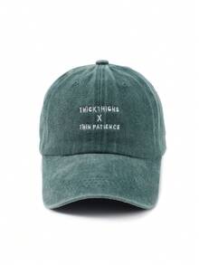 1pc Men's Casual Stylish Embroidered Baseball Cap - A - View 6