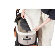 Airbuggy Funda de algodón para Pet DOME3 LARGE COT COT COVER COTTON SAND/ DOM3 funda de algodón de arena/ AD1186 - Arena - Ver 5