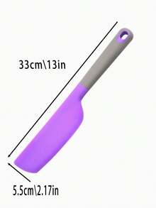 1 chiếc thìa vét bánh silicon cỡ lớn, dụng cụ nhà bếp mềm chống dính, thích hợp cho nấu ăn, nướng bánh, trộn và vét, thìa vét mứt silicon, thìa vét kem bánh cỡ lớn, dụng cụ làm bánh nhà bếp. - Nhiều màu - Xem 7