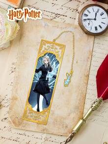 Dấu trang kim loại hình Thần hộ mệnh Expecto của Harry Potter, Bộ truyện Phép thuật Harry, Ron, Hermione, Snape, Luna Hollow, Dấu trang có dây xích, Quà tặng văn phòng phẩm cho Câu lạc bộ sách, Người đọc sách, Sinh nhật, Lễ hội, Nhà văn, Người yêu sách, Bạn bè, Giáo viên, Học sinh [Được cấp phép chính thức] - Nhiều màu - Xem 12