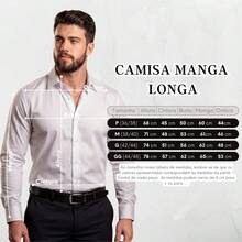 Men's Satin Shirt Premium Fabric Simple Regular Fit Button - 白色 - 查看 4