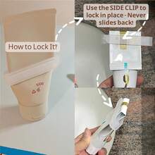 Easy Toothpaste Tube Squeezer Dispenser Japanese Style Travel Manual Roller Clip For Bathroom & Travel Fits Toothpaste, Cream Ointment & Paint Tubes - A - View 5