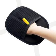 Guantes para desenredar mascotas, guantes de doble cara para eliminar el pelo, adecuados para gatos y perros - Ver 3