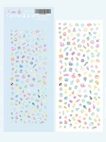 1PC Cute Original Cartoon Pattern Stickers Ins Japanese And Korean Cute DIY Journal Material Stickers CCD Phone Case Stickers - Sticker - View 9