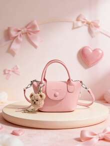 1pc Fashionable Cute Adjustable Strap Mini Handbag, Suitable For Various Occasions, Very Practical. Perfect For Outdoor Activities, Casual Wear, Commuting, And A Perfect Gift For Teenagers. - Multicolor - View 15
