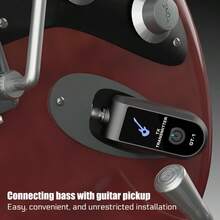 K-007 1-To-1/1-To-2 Electric Guitar Wireless Transmitter & Receiver, Musical Instrument Wireless Adapter, Compatible With 6.35MM Speaker Plug, Suitable For Electric Guitar, Bass, Electric Wind Instrument And Other Musical Instruments To Convert Wired Connection To Wireless Sound Transmission, High-Quality Audio, Rechargeable Battery DC3.7V/200mAH, Long Battery Life, Easy To Use - 均碼 - 查看 5