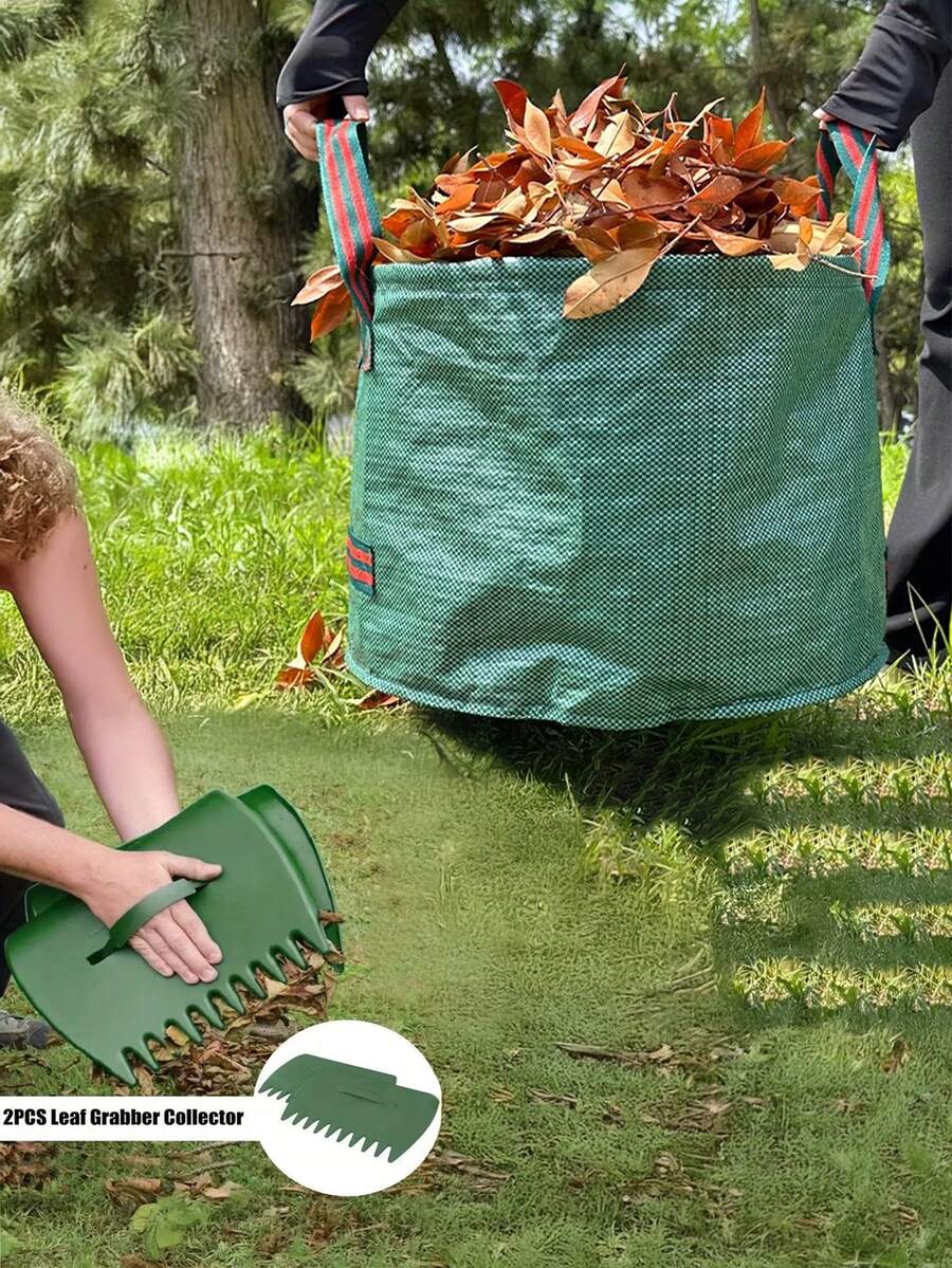3件套落叶铲、落叶收集袋、花园垃圾袋、PP防水落叶收集袋