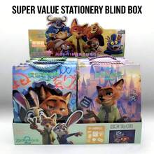 Bộ quà tặng văn phòng phẩm MINISO Zootopia 2 mới, giao hàng ngẫu nhiên, bất ngờ không giới hạn, chứa 8-11 loại văn phòng phẩm tinh tế, thú vị và thiết thực, thích hợp làm quà tặng nhỏ cho trường học, sinh nhật, tiệc tùng ngày lễ. - Kiểu ngẫu nhiên [1 chiếc] - Xem 6