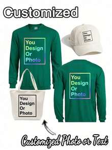 1PC 2-10 Inch Personalized Custom Photo And Text DTF Clothing, Customizable Photo And Text DIY Heat Transfer, Custom Heat Transfer Sticker, Custom Heat Transfer, T-Shirt Heat Transfer Sticker, Custom DTF Heat Transfer Decal, Custom Photo And Name Sublimation Printing, Chest Logo Heat Transfer Sticker - Multicolor - View 6