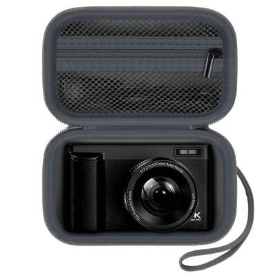 ALKOO Digital Camera Case Compatible With Zheozeig For Duluvulu For TEBNGIHNM For Oiadek For KVUTCIEIN For Femivo For Fulealfly 4K Vlogging Camera. Storage Holder Bag For PowerShot Camera (Box Only)