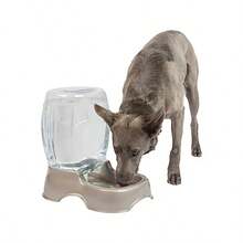 Pet Cafe Cat And Dog Water Dispenser - Water Bowl For Cats And Dogs USA Made 3 GAL Pearl Tan - 珍珠棕 - 查看 2