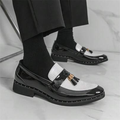 Chaussures brogues vertes à boucle pour homme, style britannique, chaussures habillées décontractées, grandes pointures.