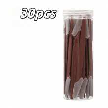 Bộ 20/30/40 chiếc dụng cụ tỉa lông mày, dao cạo lông mày, dao cạo lông mặt và cơ thể, dao tạo hình lông mày cho nữ. - màu nâu cà phê - Xem 6